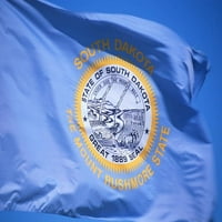 Allied Flag Ft Najlon Južna Dakota State zastava - proizvedena u SAD-u