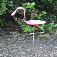 Kuhinja Panterware Pink Flamingo Ručni izrađeni metalni vrtni cvijet