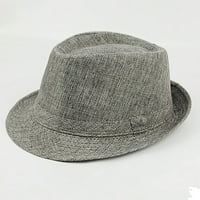 Lomubue England Hat Exquisite Unise Veliki panama jazz kapa za vanjski