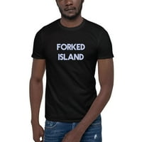Forked Island Retro stil kratkih rukava majica majica po nedefiniranim poklonima