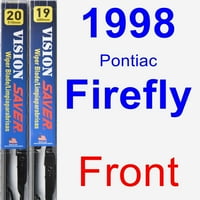 Pontiac Firefly Wiper Wiper Blade - Vizija Saver