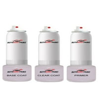 Touch Up Basecoat Plus Clearcoat Plus Primer Spray Complet kompatibilan sa sportskim crvenim metalnim
