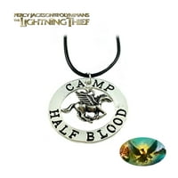 Percy Jackson ogrlica privjesak - kamp pola krvi - filmovi Fantasy Cosplay nakit od strane superheroja
