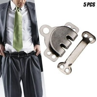 Parovi hlače pričvršćivači pričvrsni alati pojačani ekstenderi kopča pantalone sive