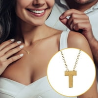 Zlatne početne ogrlice za žene Zlatne zlatne zlatne ogrlice za žene A Z abeceda Početne ogrlice za tinejdžerske