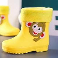 Dječja cipela Dječja dječja kiša cipele Dječaci i djevojke Vodene cipele Monkey Crtani znakove kišne cipele Moccasins Baby Girl Cipele