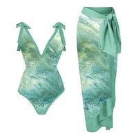 Žene kupaći kostimi + prikrivaju dva vintage za kupaći kostim za plivanje bikinija dva tanka seta