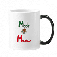 Meksiko zastava Cactus Eagle Meksička šolja Promjena boje šalice morpiranja hladnjaka osjetljiva na toplotu 12oz