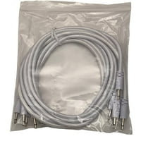Luigis modularni opskrbnički patch kablovi za patch - paket bijelih kablova