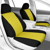 Caltrend Center kapetan stolice Neosupreme Seat navlake za 2013- Mazda - MA142-12NN Žuto umetak sa crnom oblogom