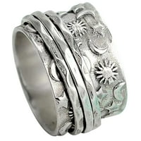 Prstenovi za žene Dijamantna ženska angažman ličnosti Ženski prsten za prsten modni prsten prsten umetnuti prstenovi za žene za žene sterling srebro