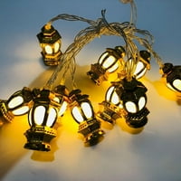 Trayknick lampioni Creative Dekorativne svjetlosti Tri svjetiljke perle boje plastične LED žičare lagane lampice za baru