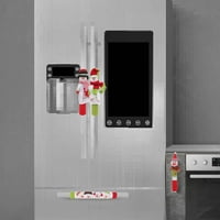 Podplug božićna frižider ručka na vratima za višekratnu pećnicu za višekratnu pećnicu ukrasni hladnjak