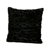 Yuehao jastuk za plišano jastuk jastuk solid solid solidarni stolica jastuk pliša jastuk kućni tekstil