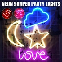 Neonske svetlove Dječja spavaća soba topla led noćna lampica razni oblik 3D PVC svjetla Party Girls