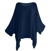 Patlollav Womens Plus klirens veličine, modni ženski majica kratkih rukava s kratkim rukavima Ljetna