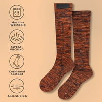Grijane čarape za muškarce i žene, punjive električne čarape za hladna stopala