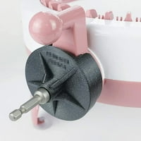 Plastični pleteni stroj za napajanje adapter ručica ručica ADAPTER DIY CRAFT Brze pletene šivanje pribor
