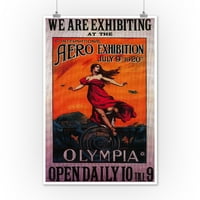 6. međunarodna Aero izložba Vintage poster