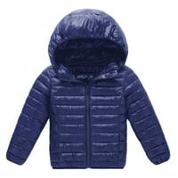 Kid Boys CIRS tanka kapuljača sa zatvorenom jakna jesen zima topla dijete dječje klasične jakne, 8-19T