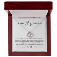 20. rođendan - Napravite svoje godine, ogrlicu za ljubav, za žene, ženski poklon
