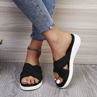 Žene Dression Comfy platforme casual cipele ljetna plaža putni papera