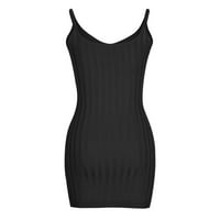 Penskaiy Fashion Women Sexy Summer Casual Solid CamiSole prsluk bez rukava mini haljina Ljetne haljine