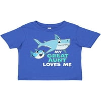 Inktastic moja velika tetka voli me slatkim morskim psima poklon dječaka majica ili majica mališana