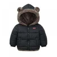Zimski kaputi za djecu dječje djece Dječje dječje podstavljene lagane jakne na puffer Outery odjeća