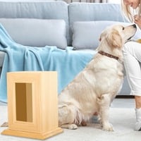 Pnellth Pet Suvenir urn sa foto okvirom Dizajn čvrste konstrukciju Izdržljive drvene memorijske kutije za kućne ljubimce