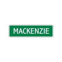 Mackenzie Girls Children vanjski jedinstveni zidni novost Naziv Pismo Ispisano plak ukras naljepnica