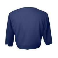 Ženski odobrenje ispod $ Velika veličina kvadratna bluza od dekorta Čvrsta ležerna majica za lakiranje