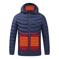 Grijana jakna vanjska topla odjeća zagrijana za jahanje skijanje ribolovom punjenjem električnim kaputom