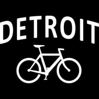 Biciklistički detroit Juniors Black Graphic Tee - Dizajn ljudi XL