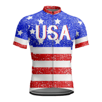 Austrucker Biciklizam sa džepovima higroskopska i znoj puštajući košulje Biciklistički dres za Dan nezavisnosti
