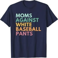 Majica bijelih bejzbol hlača