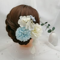 Farfi set Fau Pearl DIY umjetni cvjetni privjesak za kosu za kosu za kosu za kosu za datume
