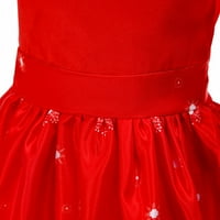 Haljine za djevojke za djevojke Princess Girls Pageant Božićni Xmas Haljina Dječja dječja plesna haljina Djevojke haljina suknja