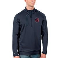 Muška antigua mornarica St. Louis City SC Big & visoka generacija Quarter-Zip pulover jakna