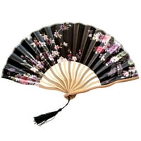 Ventilatori kineski stil ručni ventilator bambusovog papira sa sklopivim ventilatorima za zabavu Vjenčanje