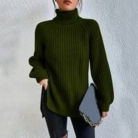 Džemper za žene Turtleneck Ležerne prilike dugih rukava Turtl vrat pulover