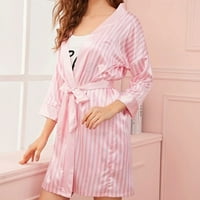 Miayilima Satin Silk Pijamas Women Nightdress Donjeg rublja Želje Donje rublje za spavanje