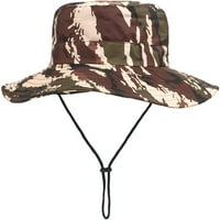 Modna ljetna kašika na otvorenom sunčana kašika mrežica suhi ribar hat planinski kamuflažni šešir sunčani