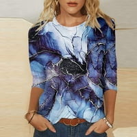 Jesen nova prodaja Ženska ljetna modna majica s kratkim rukavima s kratkim rukavima