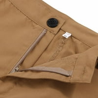 Labakihah teretni hlače za muškarce Ljetne hlače pantalone Ležerne prilike ravno muške muške džepne
