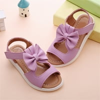 Levmjia Toddler Cipele sandale za djecu Dječje djevojke Čišćene cipele Slatka modna luka Neklizajuća