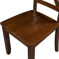 STOLNI STOLNICA SA X-okvirima za kuhinju, višenamjenske drvene stolice - * stolice