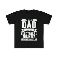 Tata Electric Inženjer ništa me ne plaši uniznoj majici S-3XL Očev dan