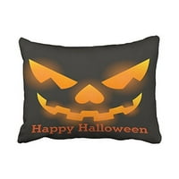 Winhome Fun Happy Halloween Backing Jastuk za bacanje jastuk Cushion Cover Case Jastuipkes Dvije strane
