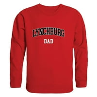 Lynchburg College Hornets Tata Fleece Crewneck Pulover Duksera Crvena velika
